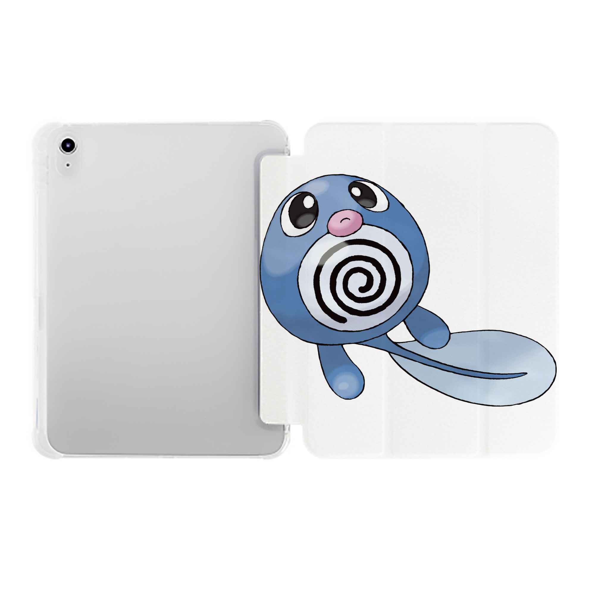 （画像用） ポケットモンスター Pokémon IPad ケース ペン収納付き 三つ折りスタンド PUレザー×シリコン 対応機種9.5/10.5/10.9インチ